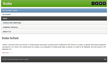 Tablet Screenshot of consultbronkar.com
